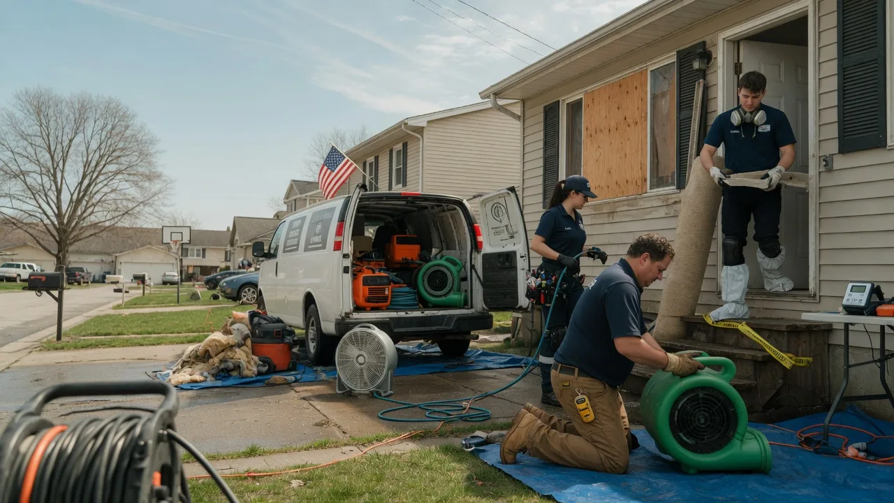 Water Damage Restoration in Tappahannock, VA near me